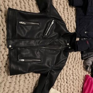 Blank NYC Black Leather Jacket